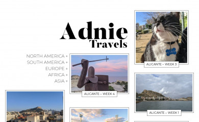 adnietravels.com.au screenshot