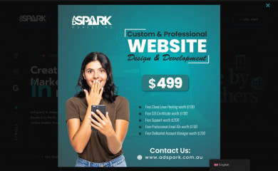 adspark.au screenshot