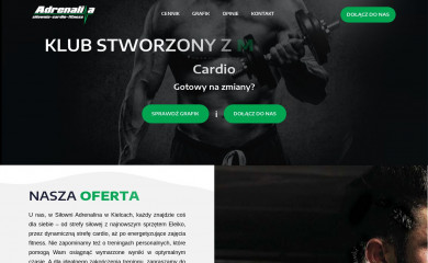 adrenalina-kielce.pl screenshot