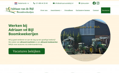adriaanvandebijl.nl screenshot