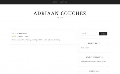 adriaancouchez.com screenshot