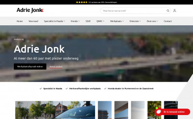 adriejonk.nl screenshot