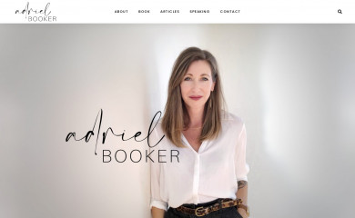 adrielbooker.com screenshot