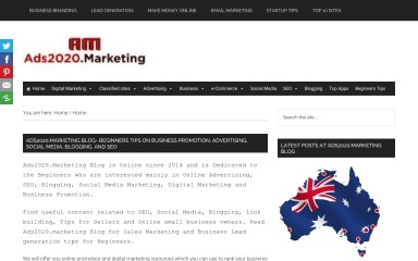 http://ads2020.marketing screenshot