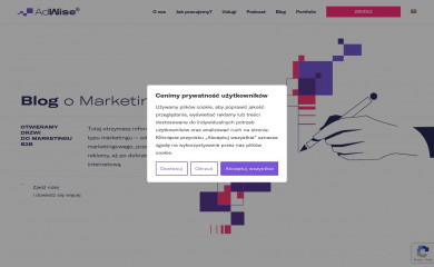 http://adwise.pl/blog screenshot