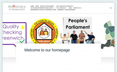 advocacyingreenwich.org.uk screenshot