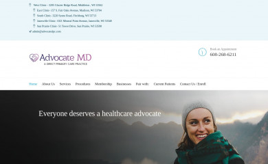 advocatedpc.com screenshot