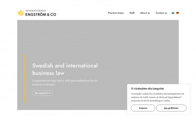advokat-engstrom.se screenshot