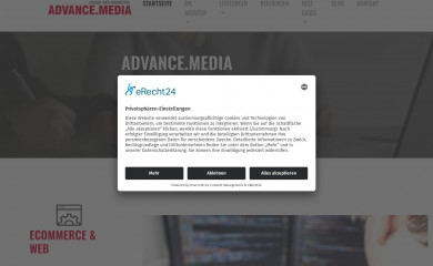 http://www.advance-media.de/ screenshot