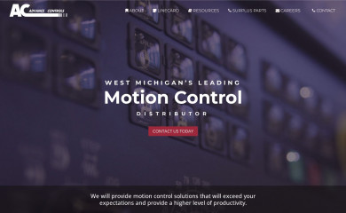 advancecontrols.com screenshot