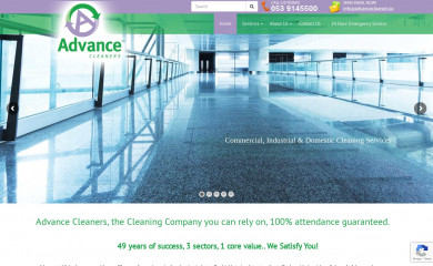 advancecleaners.ie screenshot