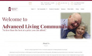 advancedliving.org screenshot