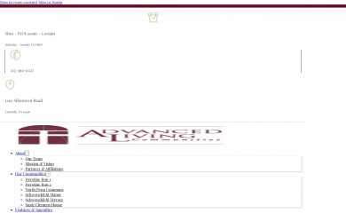 advancedliving.org screenshot