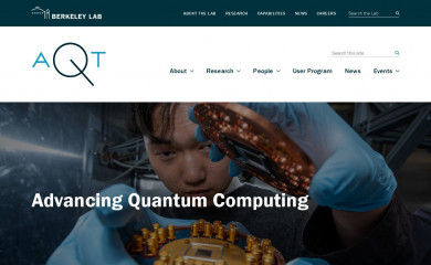 advancedquantumtestbed.org screenshot