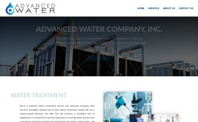 advancedwatercompany.com screenshot