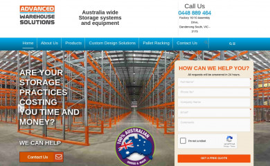 advancedws.com.au screenshot