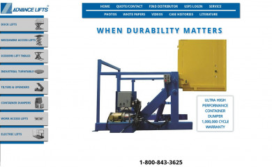 advancelifts.com screenshot
