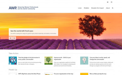 advancingwomen.org screenshot