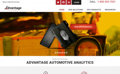 advantagegps.com screenshot