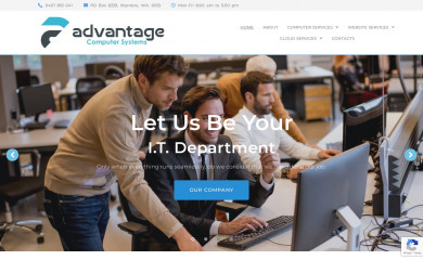 advantagepcsystems.com screenshot