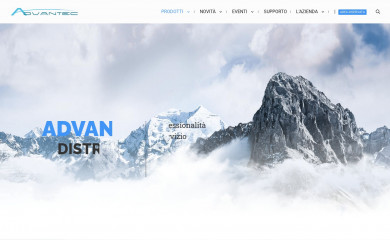 advantec.it screenshot