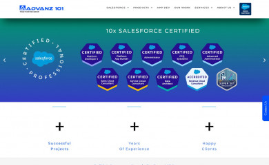 advanz101.com.au screenshot