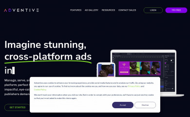 adventive.com screenshot