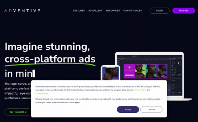 adventive.com screenshot