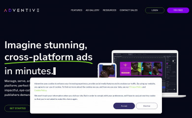 adventive.com screenshot