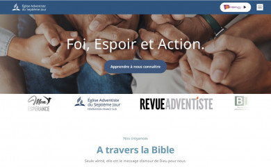 adventiste.org screenshot