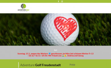 adventure-golf-freudenstadt.de screenshot