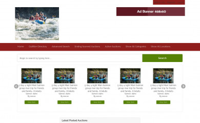 adventurebidz.com screenshot