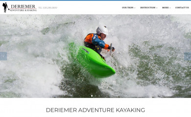 adventurekayaking.com screenshot