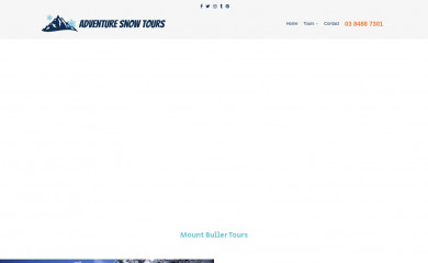 adventuresnowtours.com.au screenshot