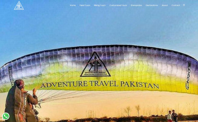 adventuretravelpakistan.com screenshot