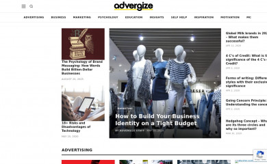 advergize.com screenshot