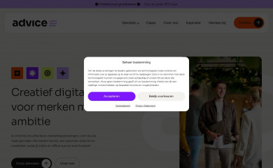 https://www.advice.nl screenshot