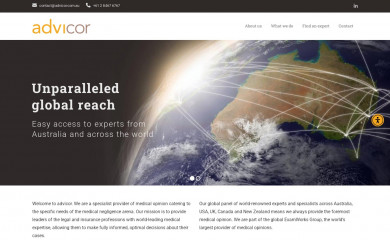 advicor.com.au screenshot