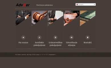 adviser.lv screenshot