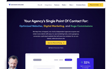 https://advisorevolved.com/ screenshot