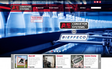 ae-conveyor.com screenshot
