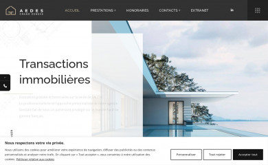 aedesgrandgeneve.com screenshot
