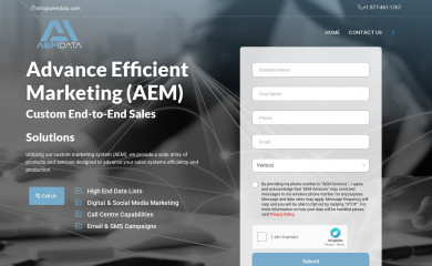 aemdata.com screenshot