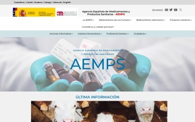 aemps.es screenshot