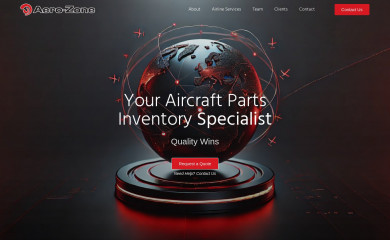 aero-zone.com screenshot