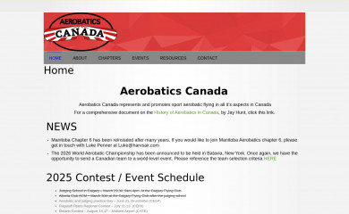 aerobaticscanada.org screenshot