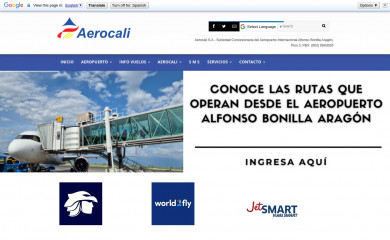 aerocali.com.co screenshot