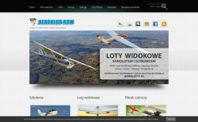 aeroklub.rybnik.pl screenshot