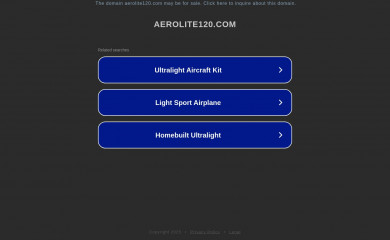 aerolite120.com screenshot