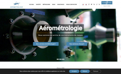 aerometrologie.fr screenshot